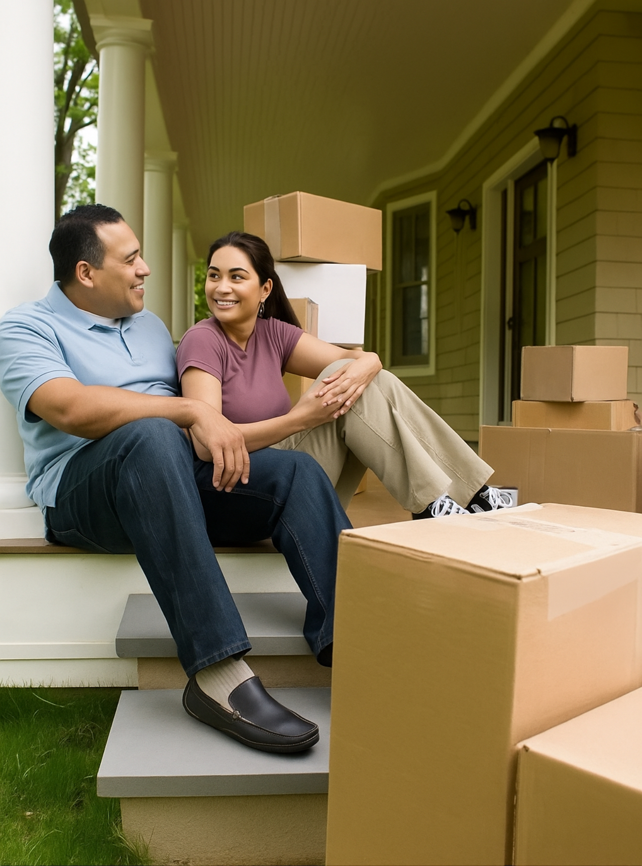 משפחה עוברת דירה עם Move4U